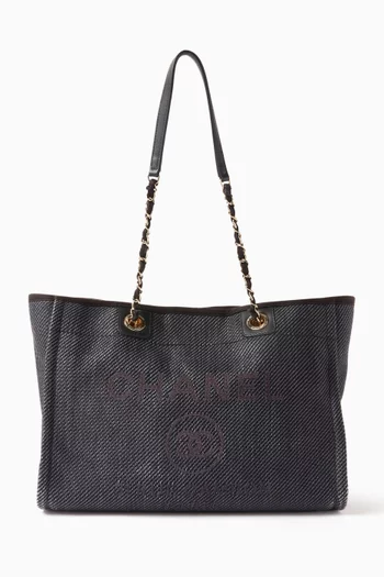 Small Deauville Tote Bag in Canvas