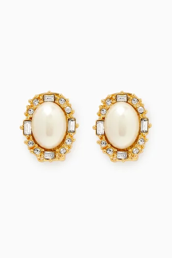 أقراط بمشبك فينتج من الثمانينيات