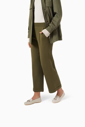 حذاء سهل الارتداء بنعل منقط جلد نعام