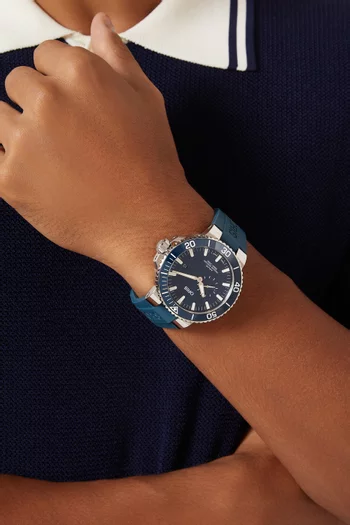 Aquis Small Second, Date Automatic Watch, 45.5mm