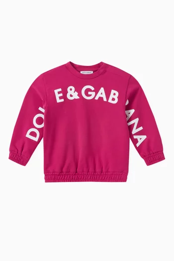 DG Logo Sweatshirt in Cotton