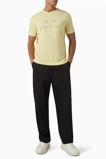 Logo T-shirt in Cotton Jersey