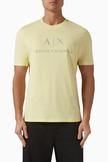 Logo T-shirt in Cotton Jersey
