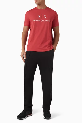 Logo T-shirt in Cotton Jersey