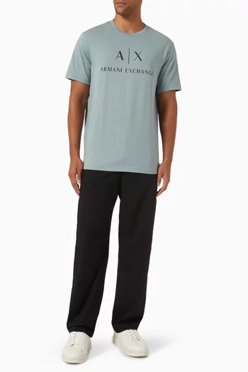 Logo T-shirt in Cotton Jersey