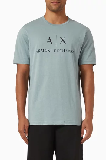 Logo T-shirt in Cotton Jersey
