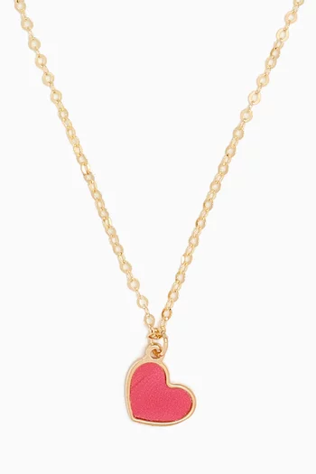 Ara Heart Necklace in 18kt Gold
