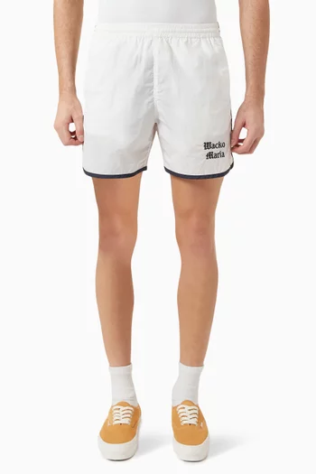 Logo Athletic Shorts in Nylon