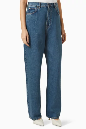 Low-rise Straight-leg Jeans