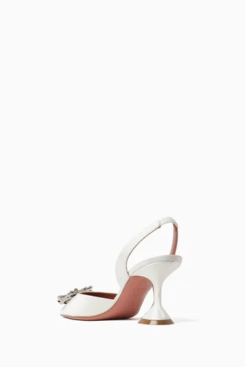 Begum 70 Slingback Pumps in Satin