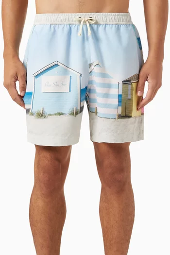 Beach House Swim Trunks in Nylon