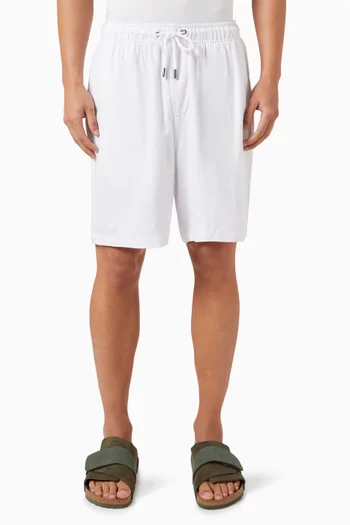 Pull-on Shorts in Air Linen