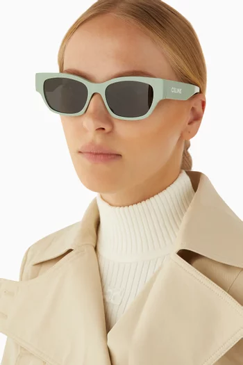 Square Sunglasses in Acetate