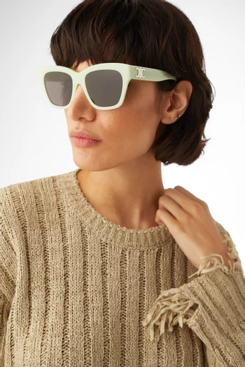 Cat-eye Sunglasses in Acetate