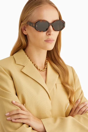 Rectangle Sunglasses in Acetate