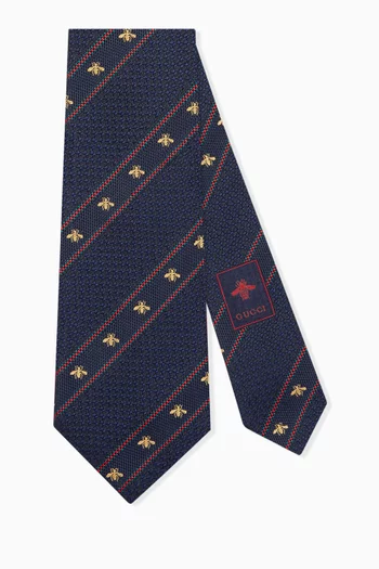 Printed Tie in Silk