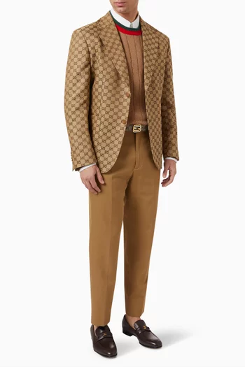 Tailored Pants in Cotton