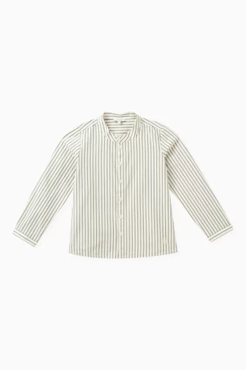 Austin Stripe Shirt in Organic Cotton