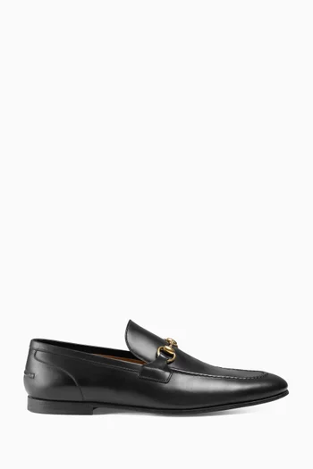 Jordaan Horsebit Loafers in Leather