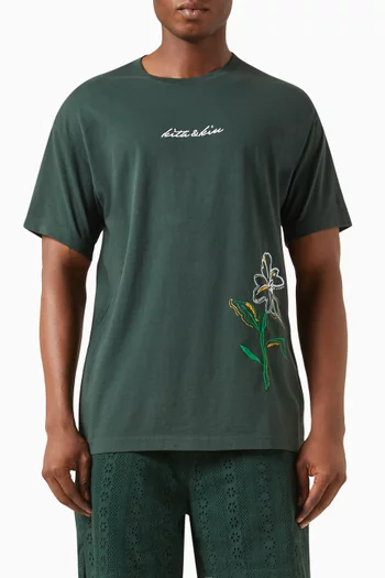 Kith & Kin Begonia T-shirt in Cotton-jersey