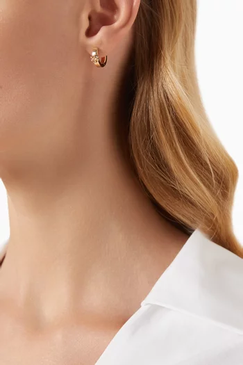 أقراط هاجي كيرا نحاس مطلي بالذهب عيار 18
