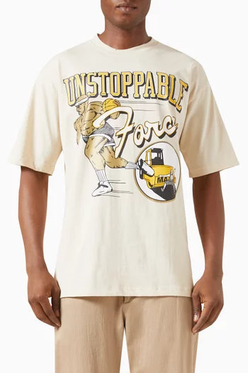 Unstoppable Force T-shirt in Cotton-jersey