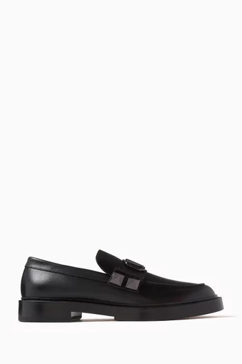 Valentino Garavani Rockstud Loafers in Leather