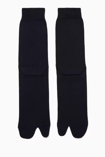 Tabi Bootleg Socks in Wool-blend