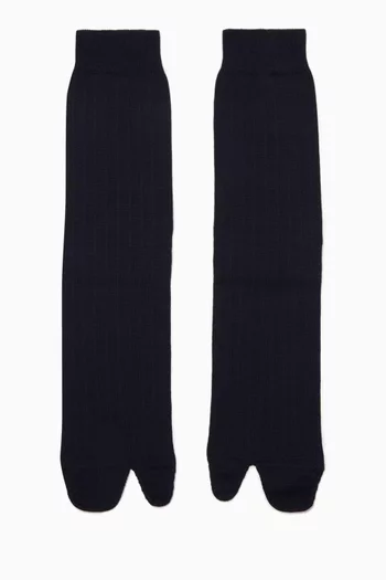 Tabi Bootleg Socks in Wool-blend