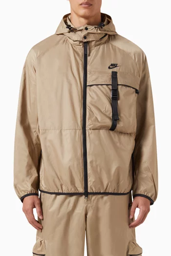 Technical Wind Jacket in Nylon