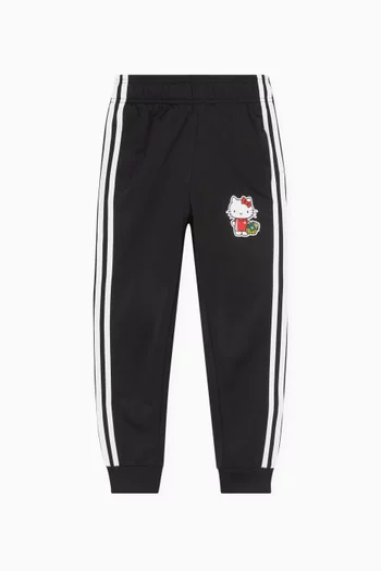 x Hello Kitty Logo Sweatpants in Recycled Tricot