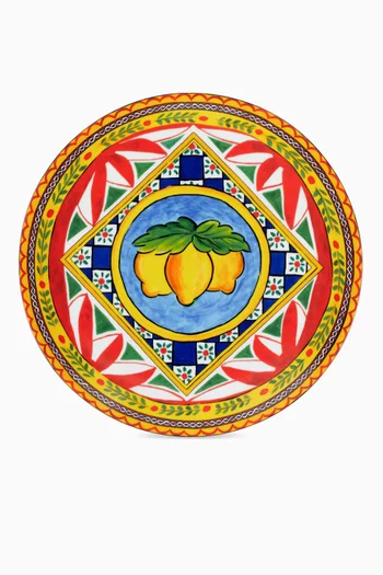 طبق تقديم كاريتو ليموني بورسلين