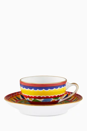 Carretto Regina Espresso Set in Porcelain