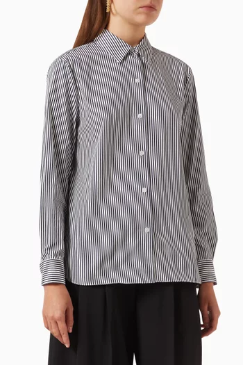 Straight-fit Shirt in Cotton