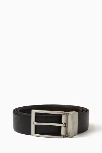 Ollie Reversible Belt in Leather