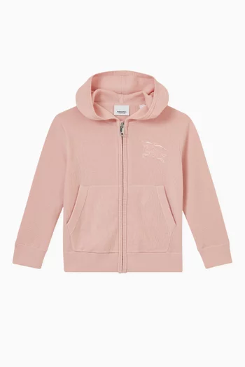 Logo Hoodie in Cotton
