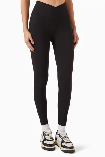 Ultimate Wrap Over Leggings in Stretch-nylon
