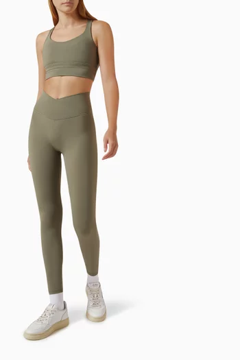 Ultimate Wrap Over Leggings in Stretch-nylon