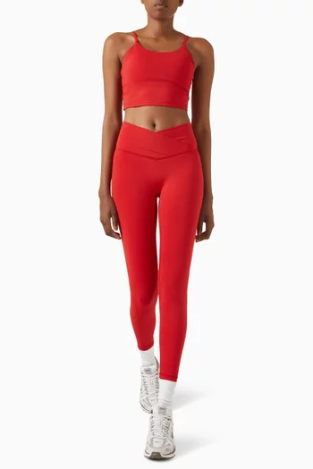 Ultimate Wrap Over Leggings in Stretch-nylon