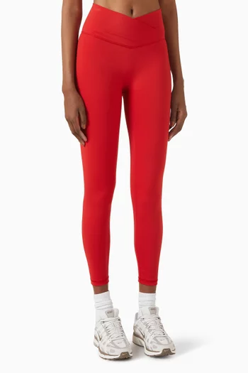 Ultimate Wrap Over Leggings in Stretch-nylon