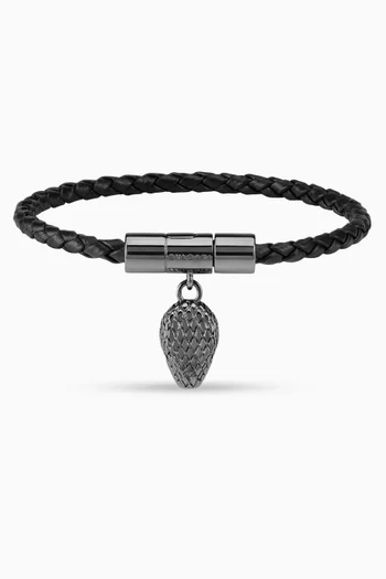 Serpenti Forever Bracelet in Leather