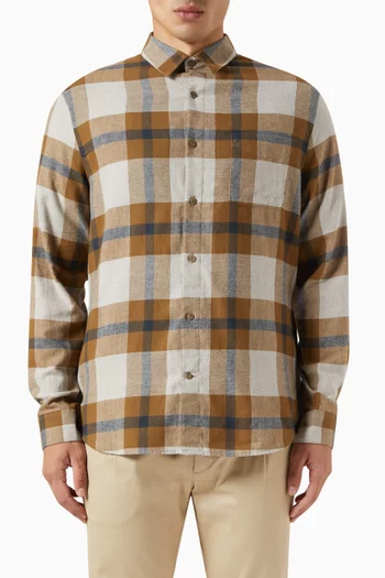 Yorkshire Plaid Shirt in Cotton