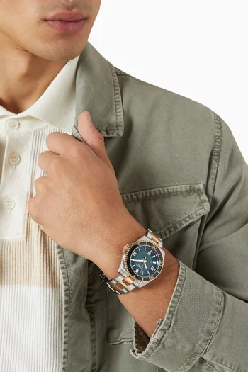 Maverick Large Watch in Stainless Steel