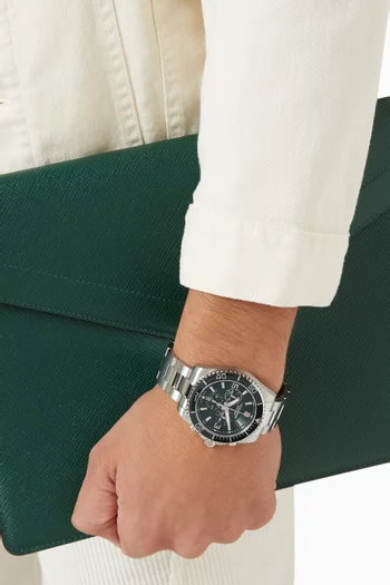 ساعة مافريك كرونوغراف ستانلس ستيل