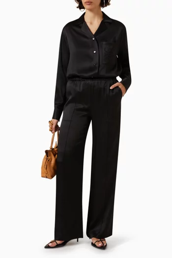 Anagram Pyjama Blouse in Silk