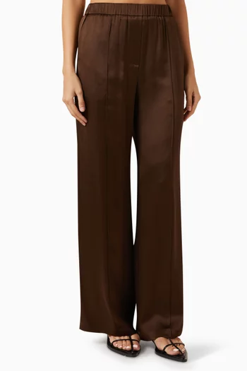 Anagram Pyjama Trousers in Silk