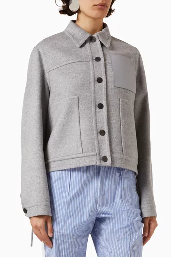 Workwear Jacket in Wool & Cashmere