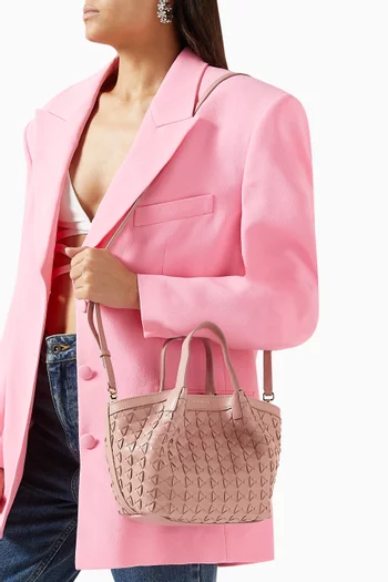 Mini Secret Bag in Mosaico Leather