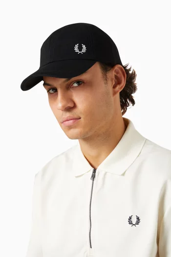 Classic Cap in Cotton Piqué