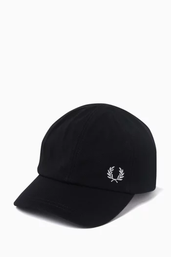 Classic Cap in Cotton Piqué